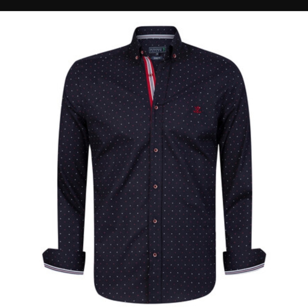 Makin long sleeve button up // black